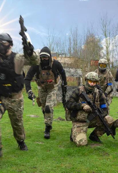 Une activité d’airsoft pour tous les niveaux