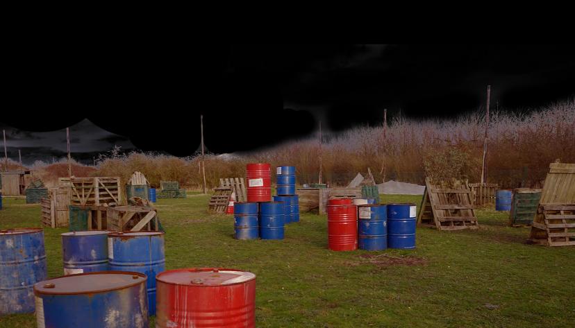 NOTRE TERRAIN DE PAINTBALL