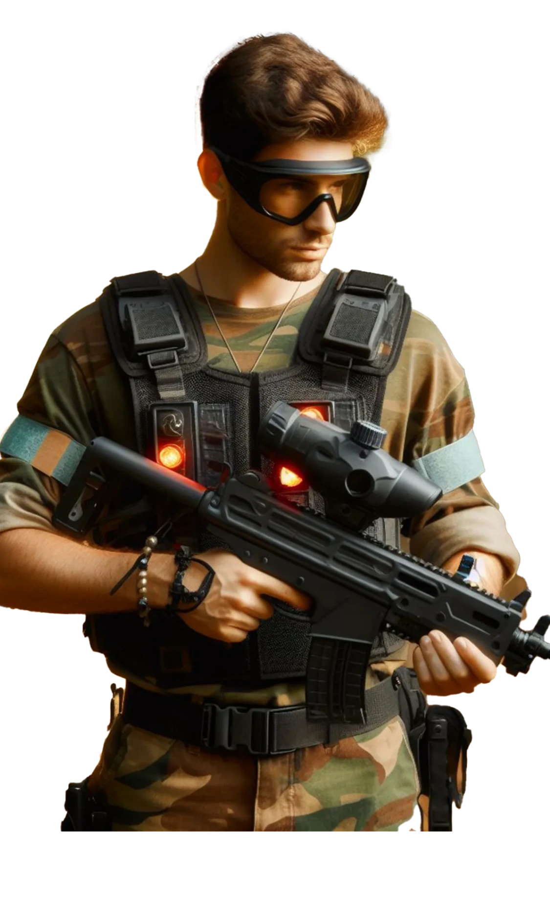 image de joueur de lasergame